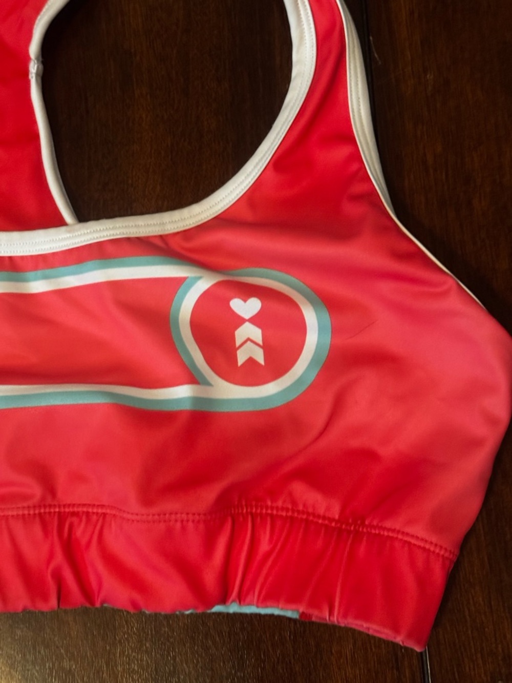 Coeur Triathlon Racerback Sports Bra Large - Picture 3 of 6